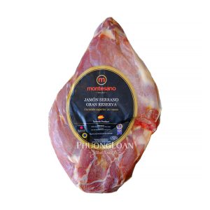 Đùi Heo Muối Tây Ban Nha Serrano Gran Reserva TRên 16 Tháng Rút Xương MONTESANO - Centro Jamón Serrano Gran Reserva