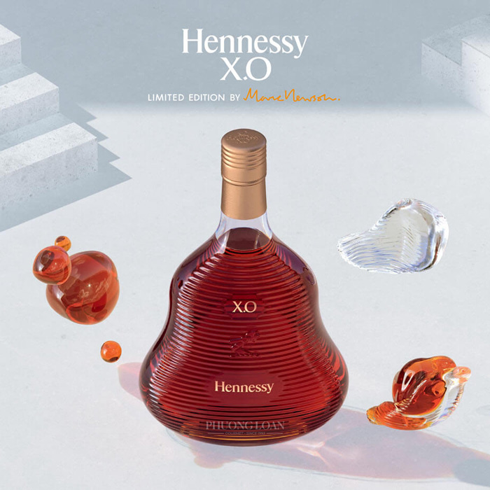Rượu Hennessy XO Marc Newson (Màu Vàng)