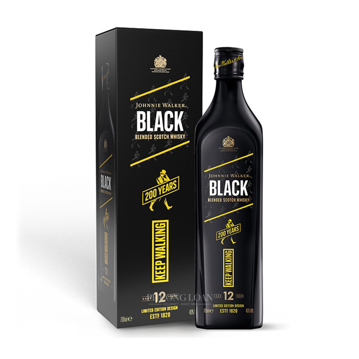 RƯỢU JOHNNIE WALKER BLACK LABEL 200 YEARS ICONS LIMITED EDITION