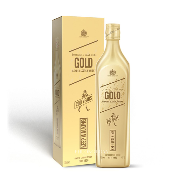 RƯỢU JOHNNIE WALKER GOLD LABEL 200 YEARS ICONS LIMITED EDITION