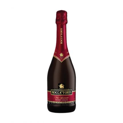 RƯỢU VANG NỔ SPARKLING ROCCA DEI FORTI ROSSO DOLCE