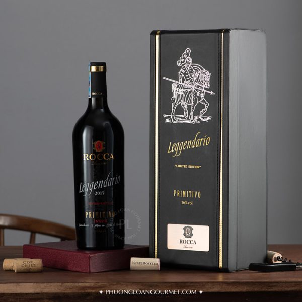 RƯỢU VANG LEGGENDARIO PRIMITIVO SALENTO