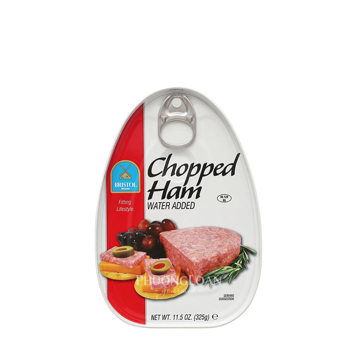 Bristol Brand Chopped Ham Thịt Ham Xắt Nhỏ 325g
