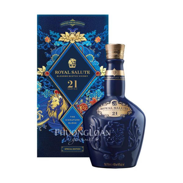 RƯỢU CHIVAS ROYAL SALUTE 21 NĂM - HỘP QUÀ TẾT 2024