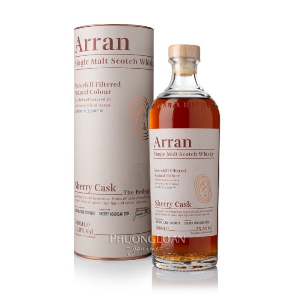 RƯỢU ARRAN SHERRY CASK 700ml