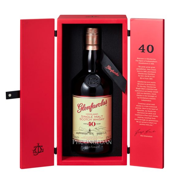 RƯỢU GLENFARCLAS 40 NĂM 700ml