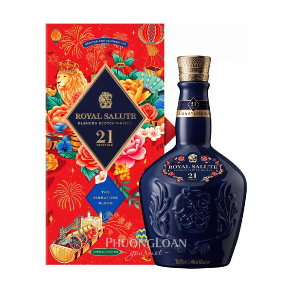 Rượu Chivas Royal Salute 21 Năm - Hộp Quà Tết 2024 Limited