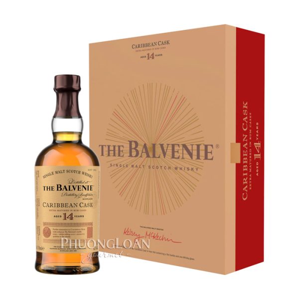 Rượu Balvenie 14 Năm - Hộp Quà Tết 2026