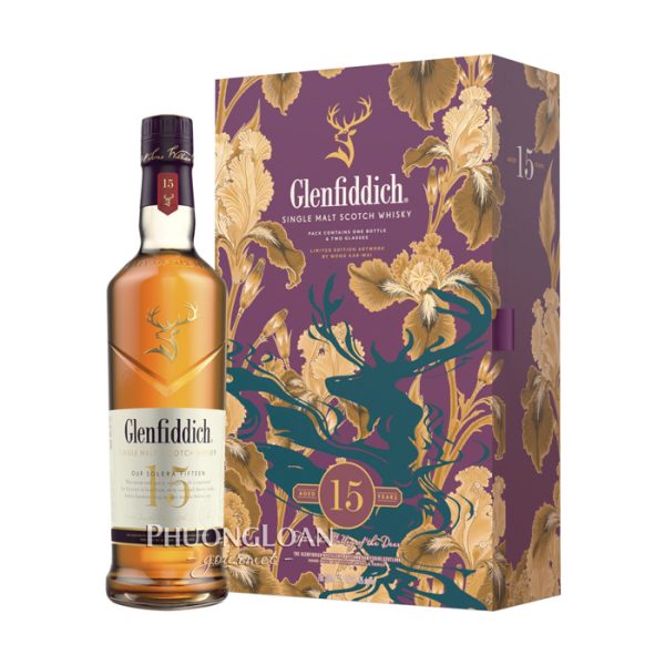 Rượu Glenfiddich 15 Năm - Hộp Quà Tết 2026